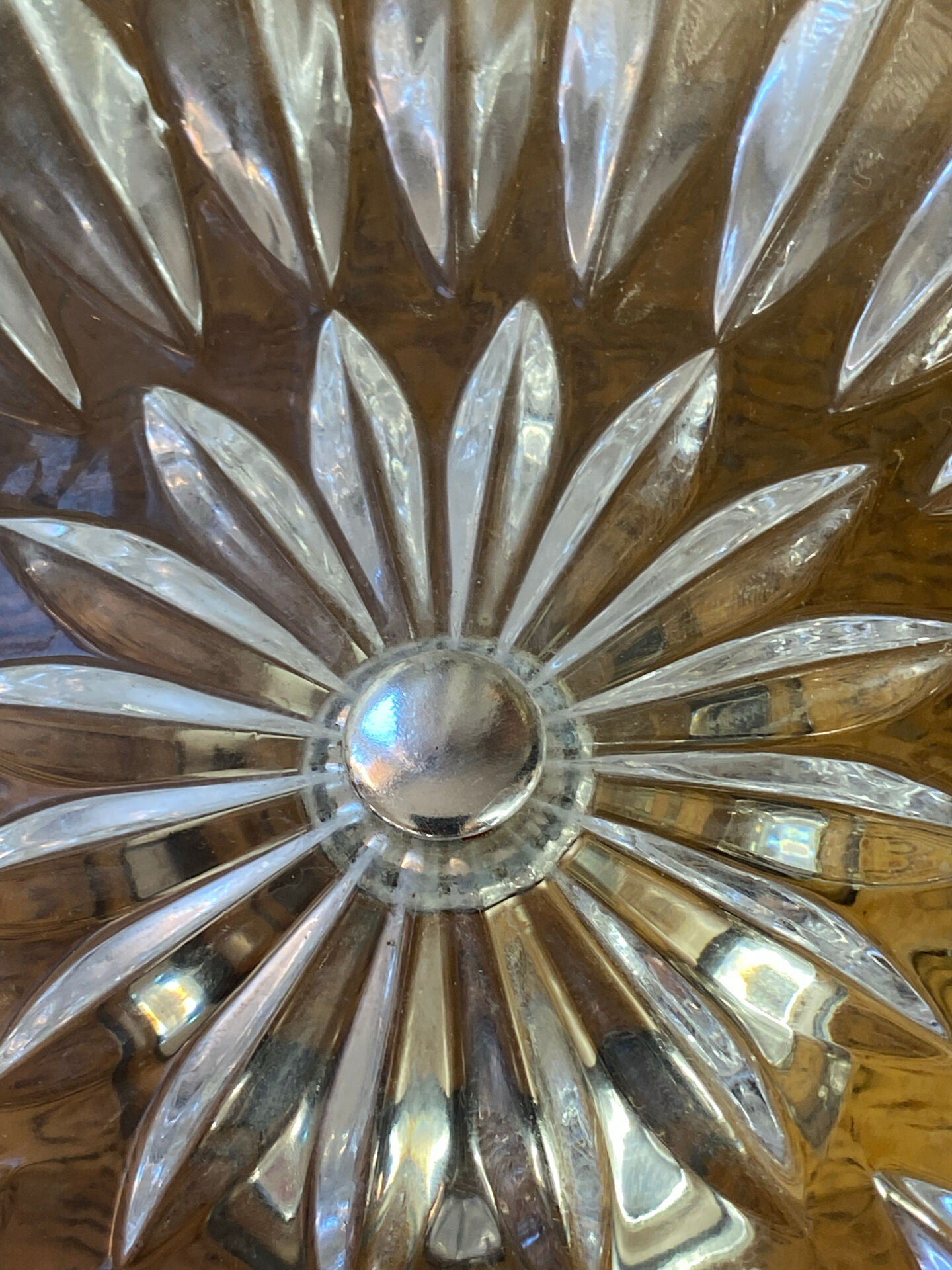 Glass and silver-plated bowls