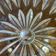 Glass and silver-plated bowls