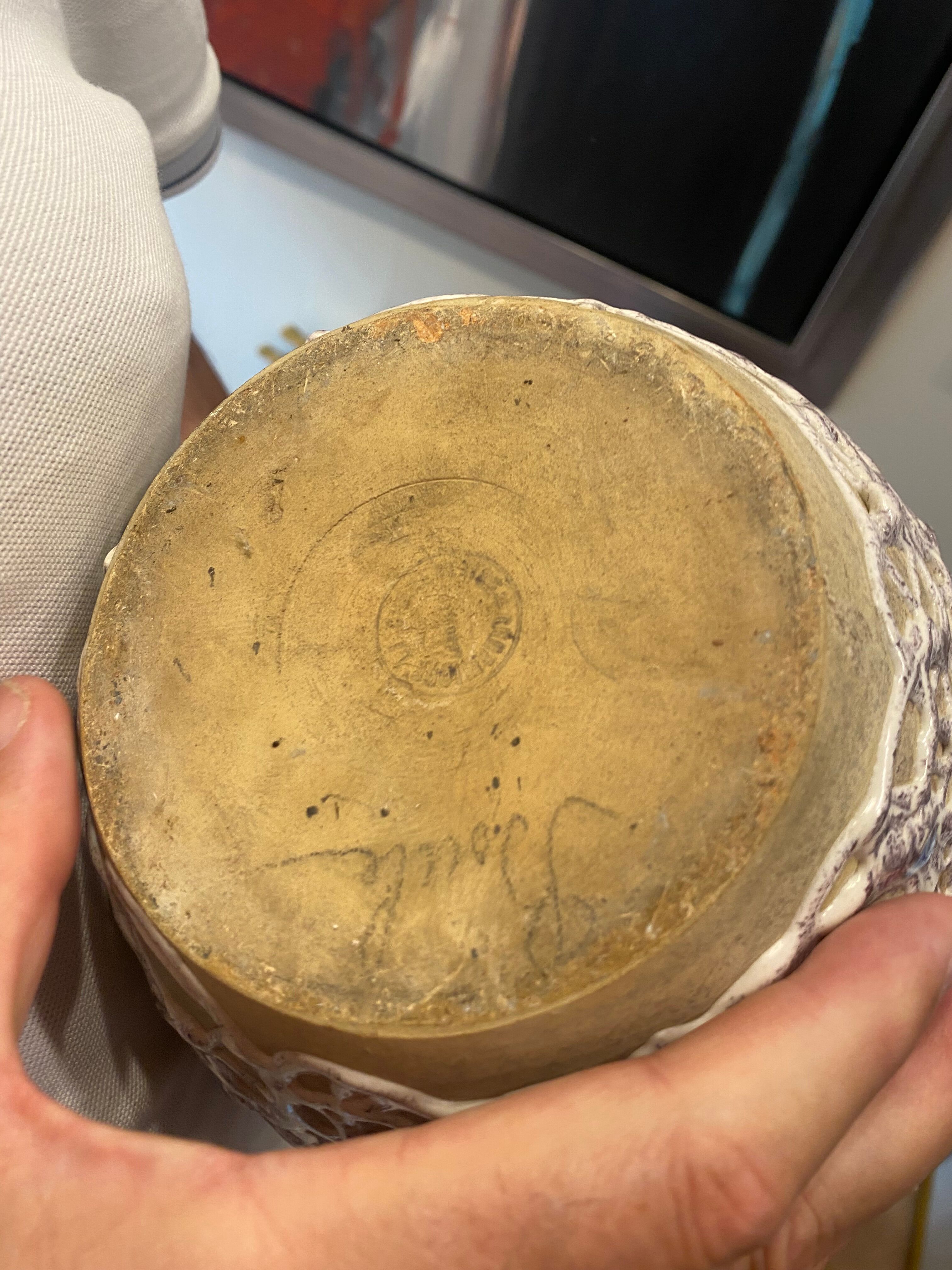 Vallauris ceramic vase