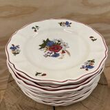 12 Sarreguemines Agreste dessert plates