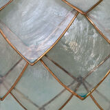 Abat-jour en nacre vintage