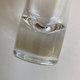 Set of 4 glass cups XL high ball 1970 in half crystal