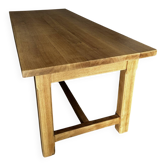 Table de ferme chêne massif