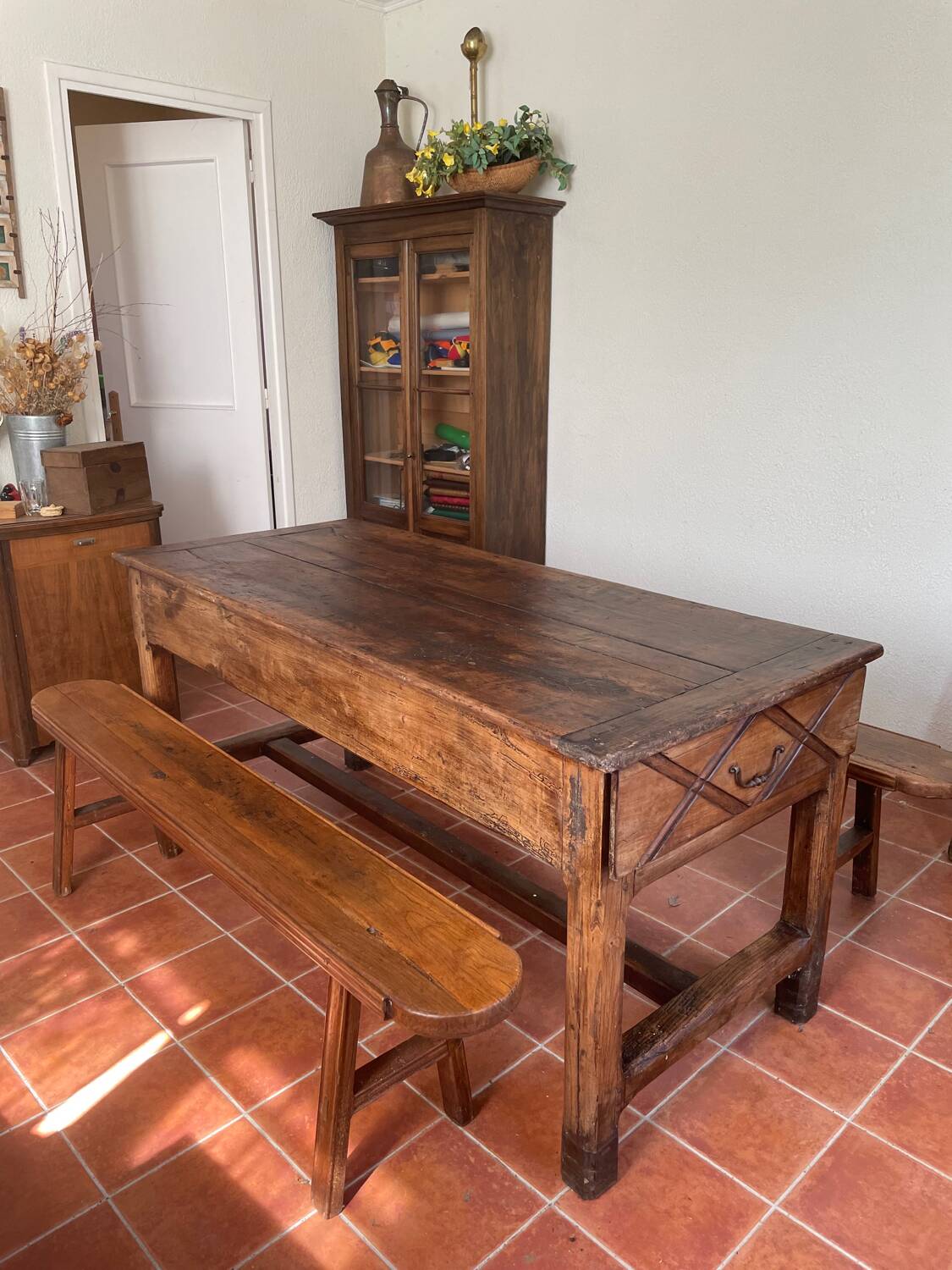 Old farm table
