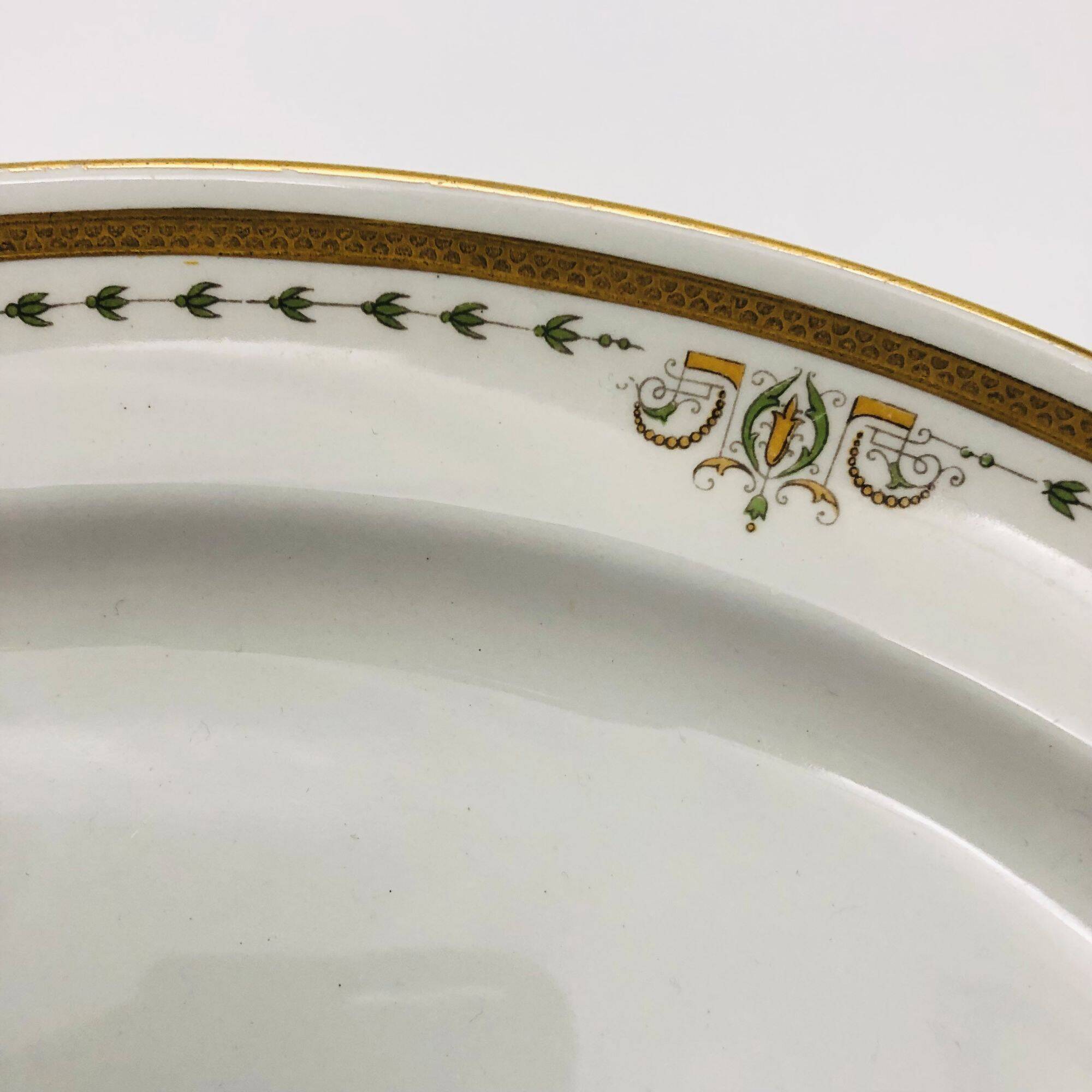 Service plate, Keeling & Co Losol Ware Burslem.