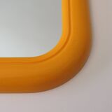 Plastic space age mirror, belgium 1960