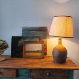 Vintage sandstone lamp