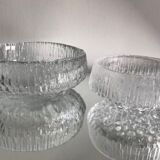 Iittalla set of 2 bowls designed by Tapio Wirkkala in 1968