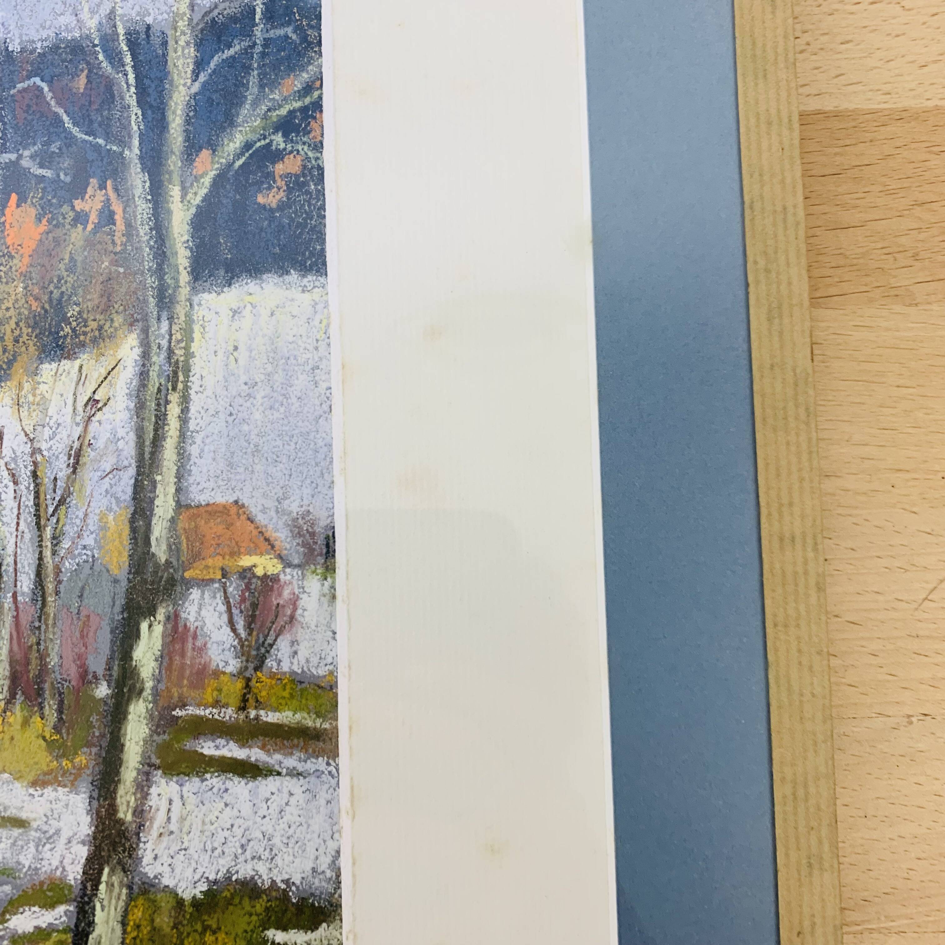Pastel painting Roger Elger Franche Comté