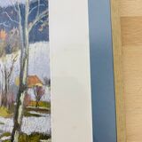 Pastel painting Roger Elger Franche Comté