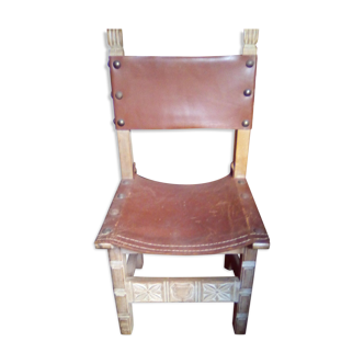 18/19th century castle chair