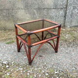 Bamboo sofa end