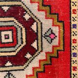 Small Vintage Turkish Rug 97x54 cm, Short Runner, Tribal, Shabby Chic