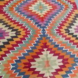 Turkish kilim rug,328x164 cm