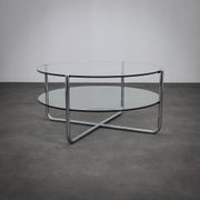 Table basse Bauhaus modèle 427 par Dutch Originals, années 1990.