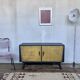 Enfilade meuble tv vintage pieds compas