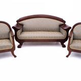 Ensemble de salon Biedermeier, Europe du Nord, vers 1880.