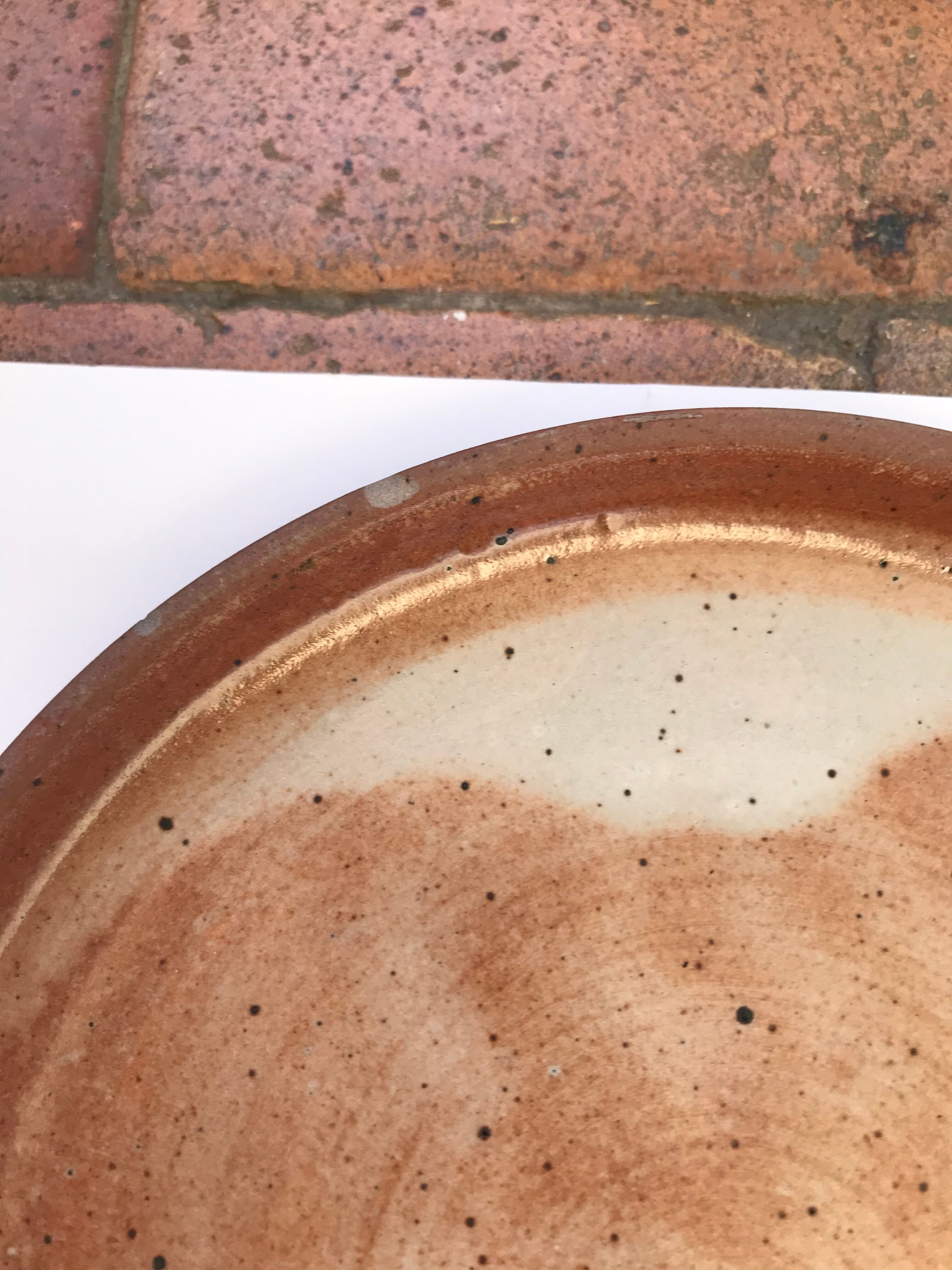 11 vintage sandstone plates
