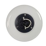 Dutch design - Philips Holland - Brune glass - XL ceiling lamp - 50's