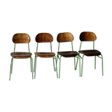 School Chairs, set of 4