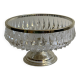 Crystal and silver cup