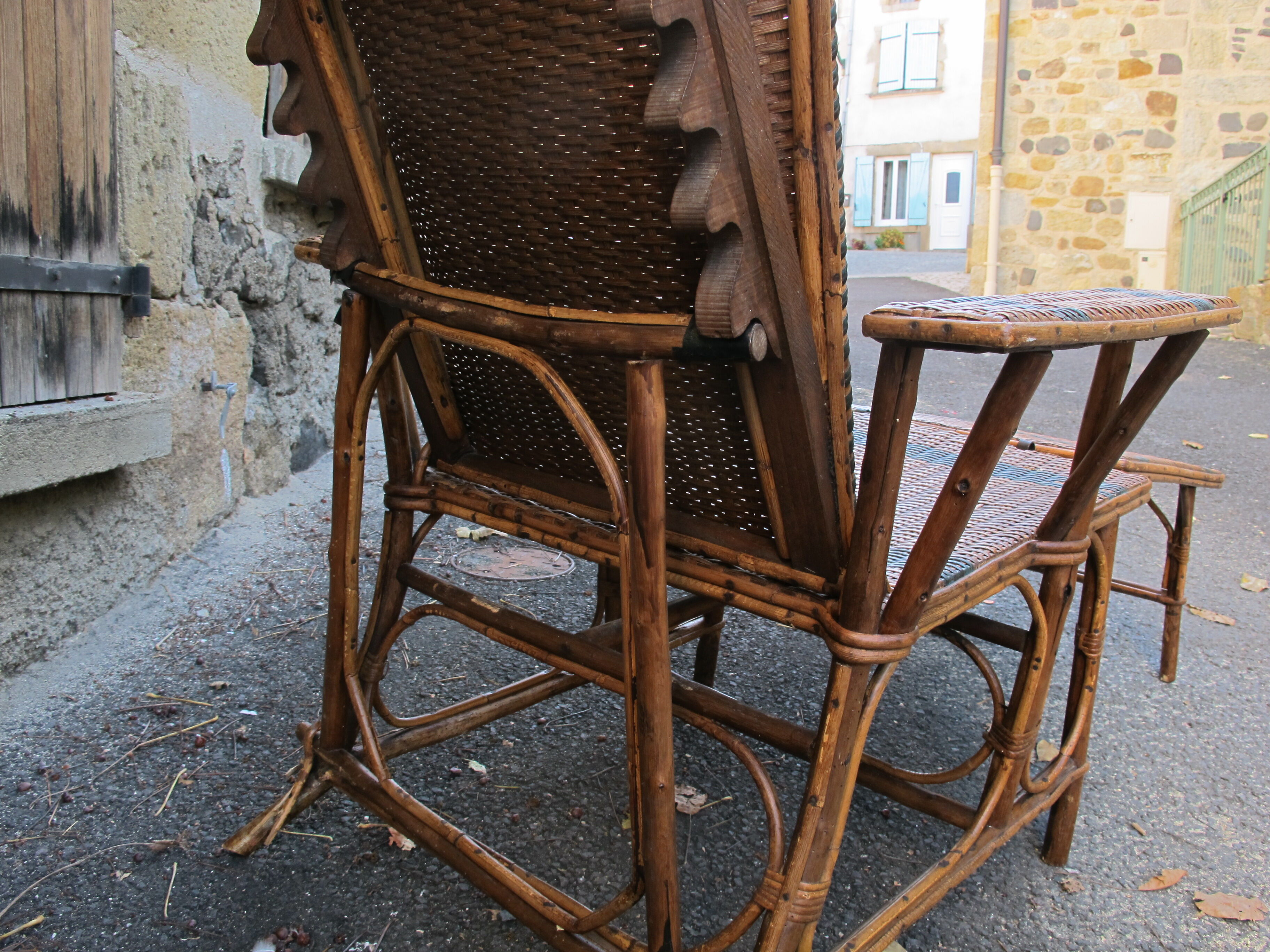 Lounge rattan chair- 1930