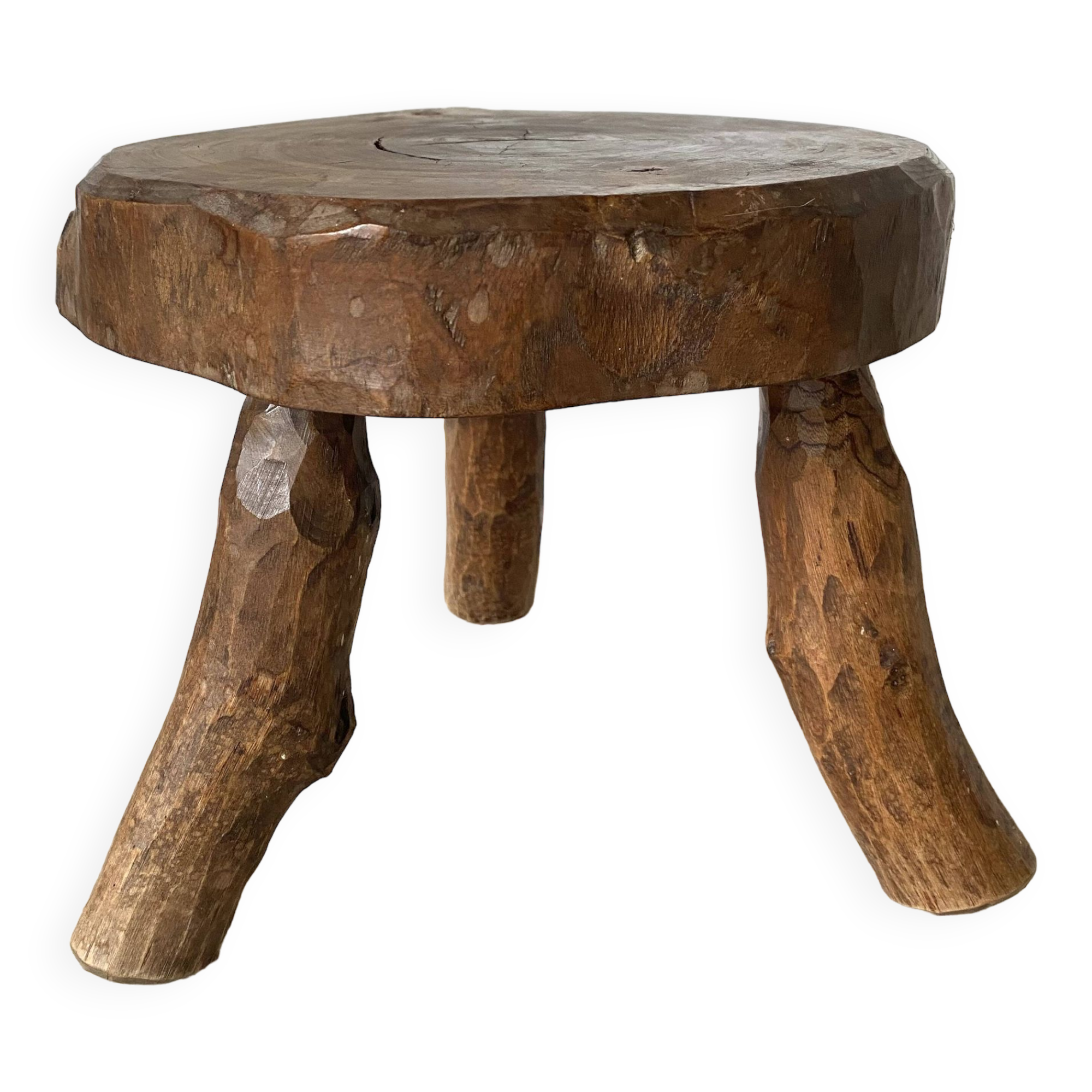 Tabouret bas tripode