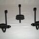 Wall coat hooks from the 1920s - 1930s