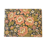 Box old pink flowers haberdashery