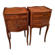 Pair of bedside tables Louis XV style