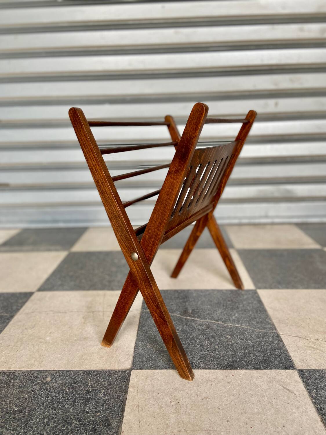 Cees Braakman designer magazine rack