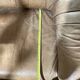 Paire de fauteuil chauffeuse cuir havane 70"