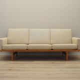 Canapé en chêne, design danois, années 1960, designer : Hans J. Wegner