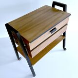 Scandinavian Wood Bar Cart Trolley