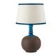 Nils Kahler table lamp in ceramic by Herman A. Kähler, Denmark, 1960 signed.