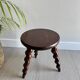 Tabouret tripode bois