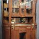 Very Rare Empire Half-Moon Shaped Library Buffet with Putti