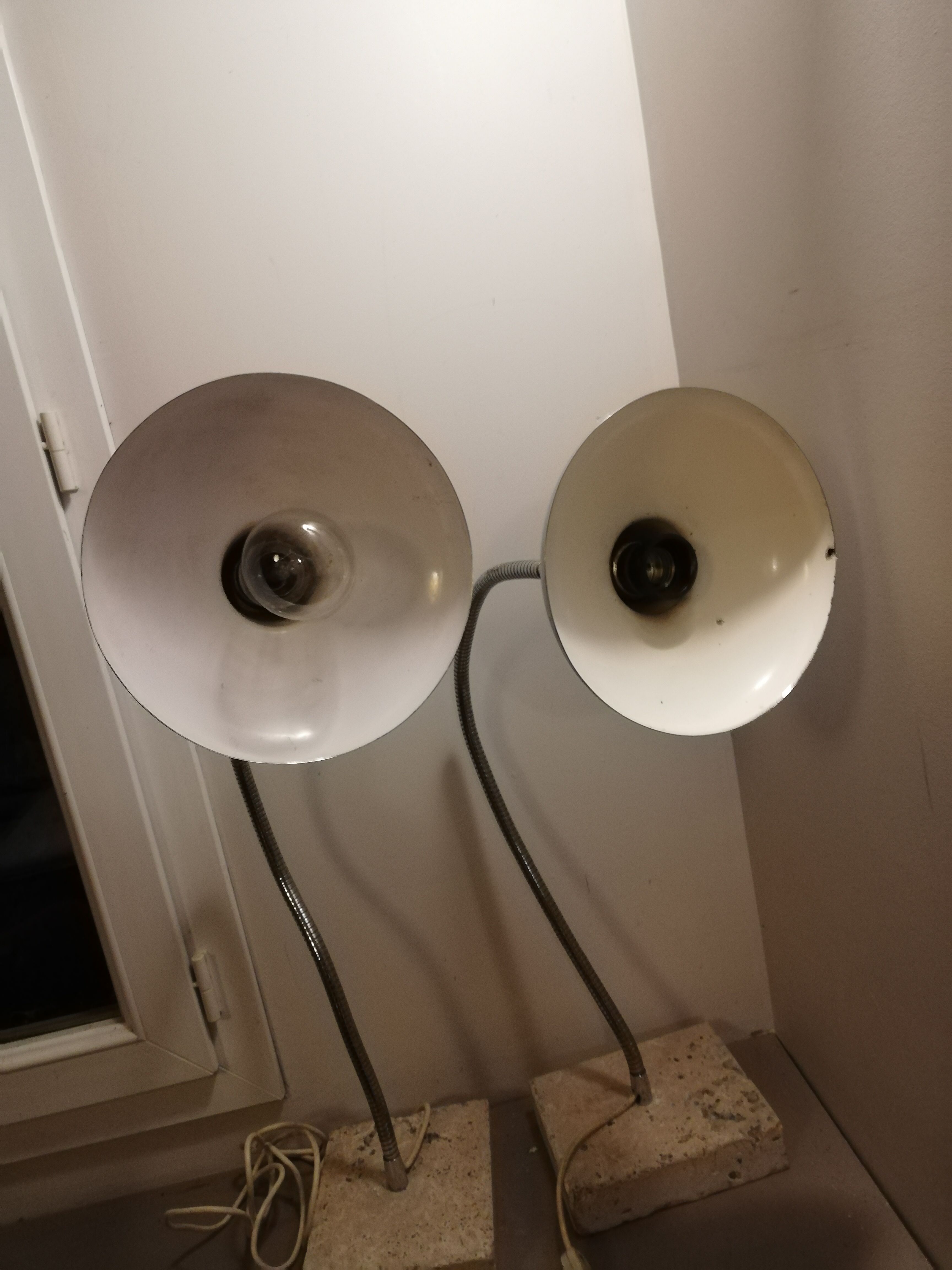 Pair of articulated lamps