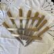Set of 11 Apollonox table knives in a box