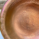 Hammered Villedieu copper basin