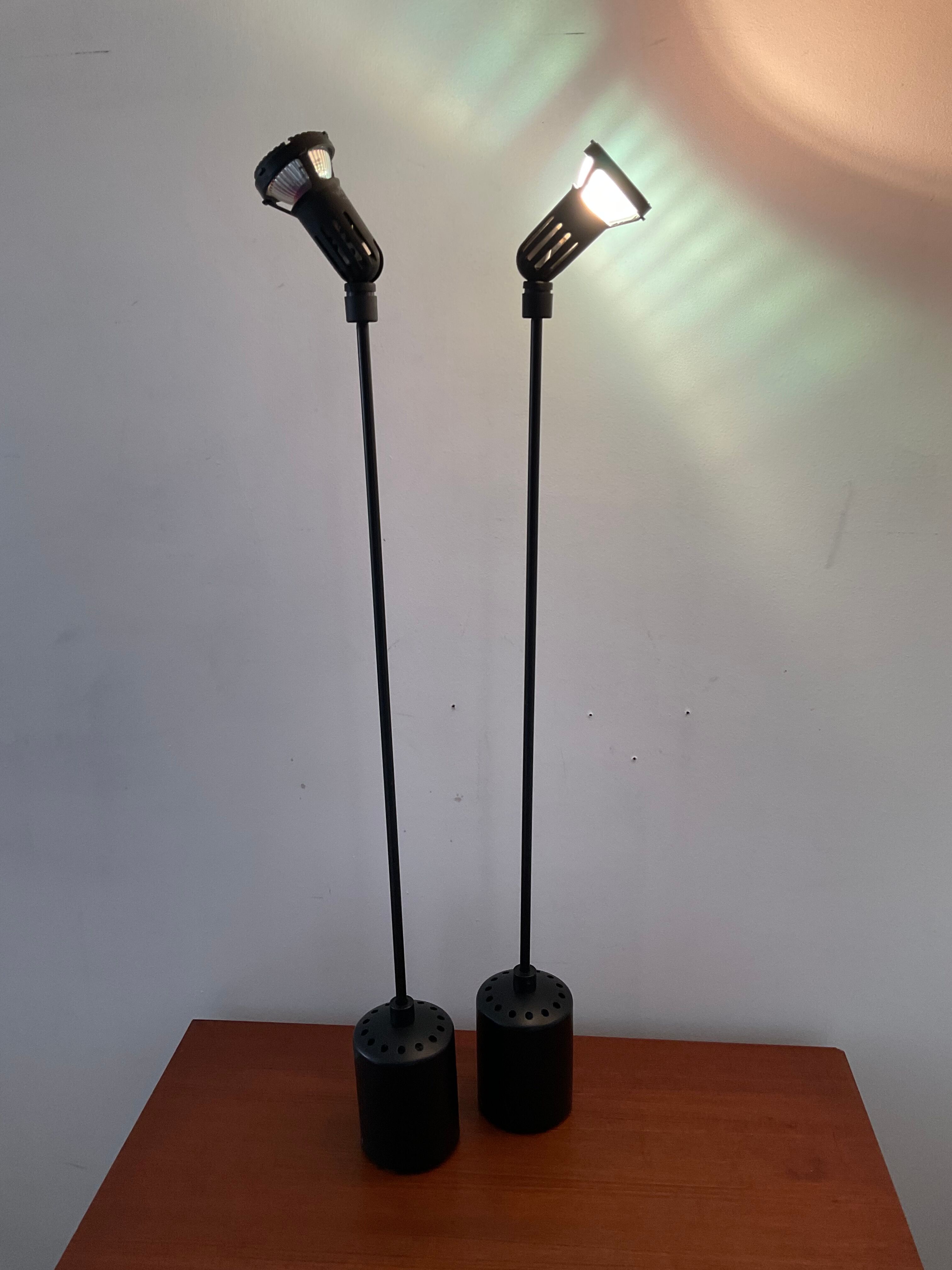 Paire de lampes vintage des années 70-80