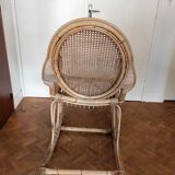 Rocking-chair rattan and canning