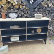 Wooden locker workbench