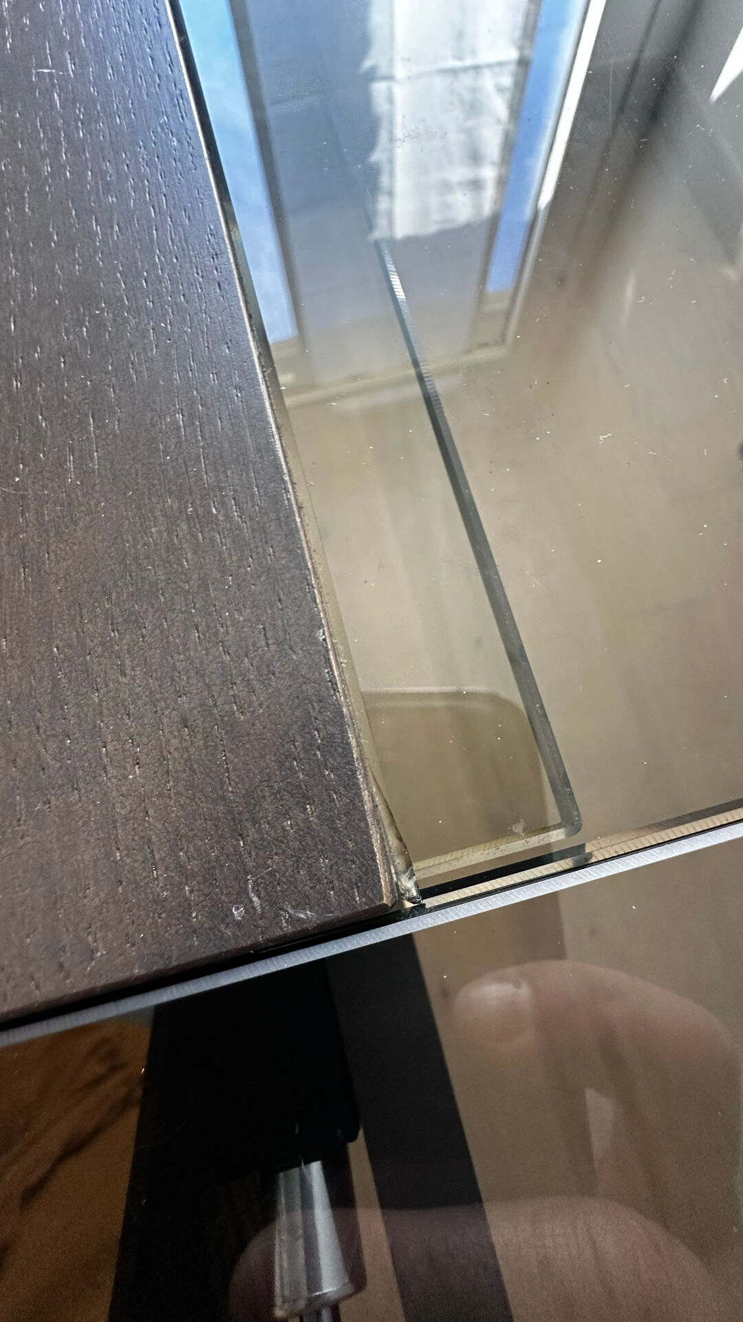 Dining table Glass Box Roche Bobois