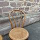 Lot de 4 chaises bistrot dépareillé  bois courbé