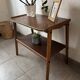 Sideboard / Vintage Scandinavian bar cart in teak (1960s)