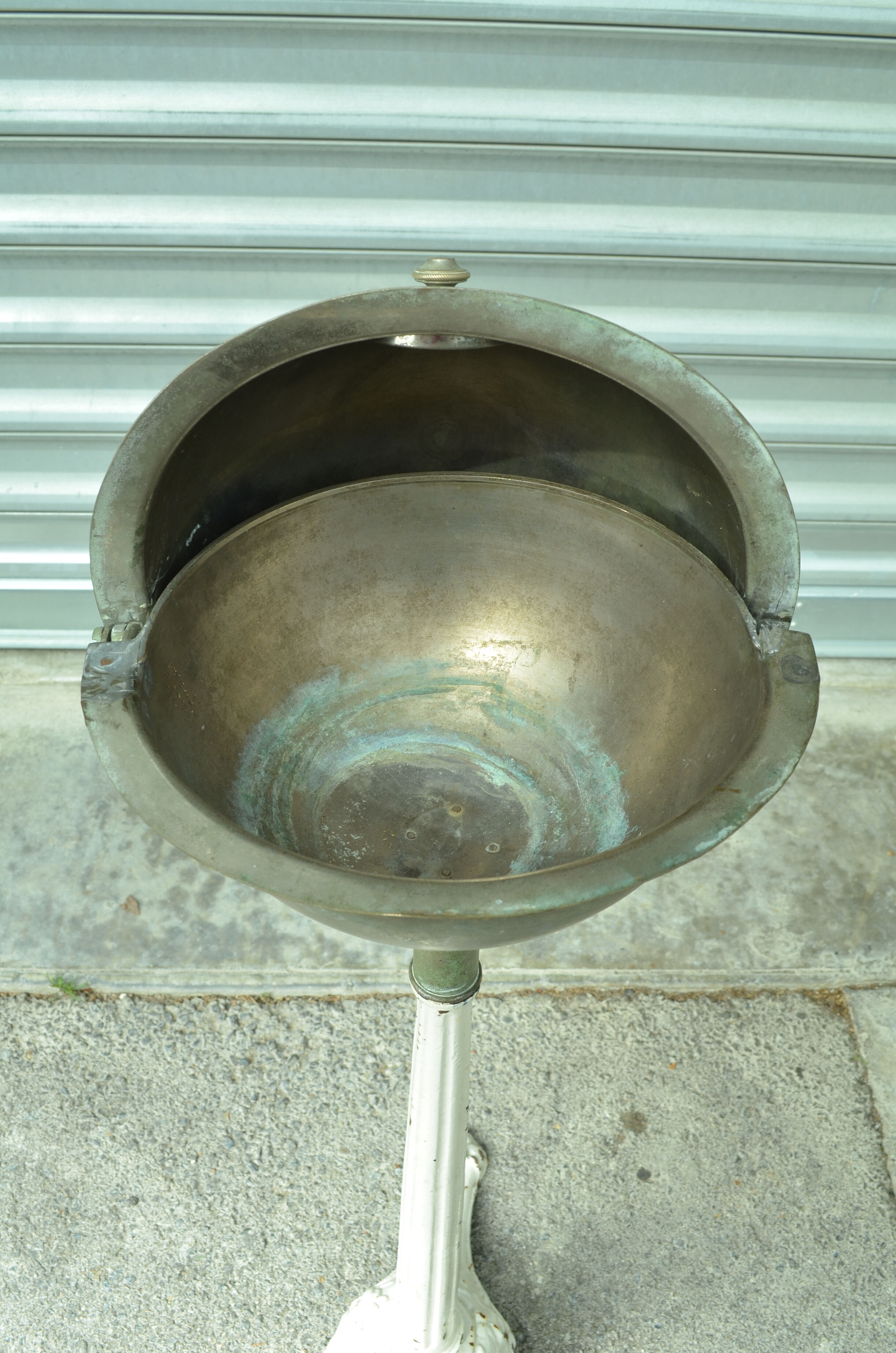 Iron ashtray from the 1900s