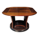Table d'appoint art déco en acajou