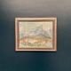 Original Swedish Oil Painting - "Nature Scene" by Maja Sjöberg - Signed - Vintage and Framed - 35.5 × 43.5 cm (14" × 17.1")