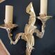 Gold wall lamp